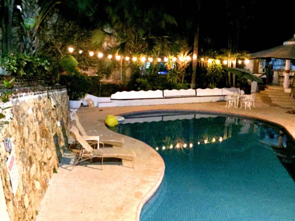 Villa Palmitas Acogedor Departamento Nivel Piscina Gigante Jardines Acapulco Exteriör bild